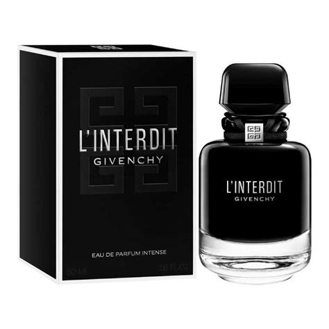 profumo givenchy interdit|Givenchy intense perfume.